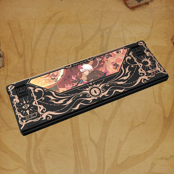 VALKYRIE VK99 Pro Dark Scroll Custom Mechanical Keyboard Tri-Mode (2.4G/Wired/BT) Hot-Swappable